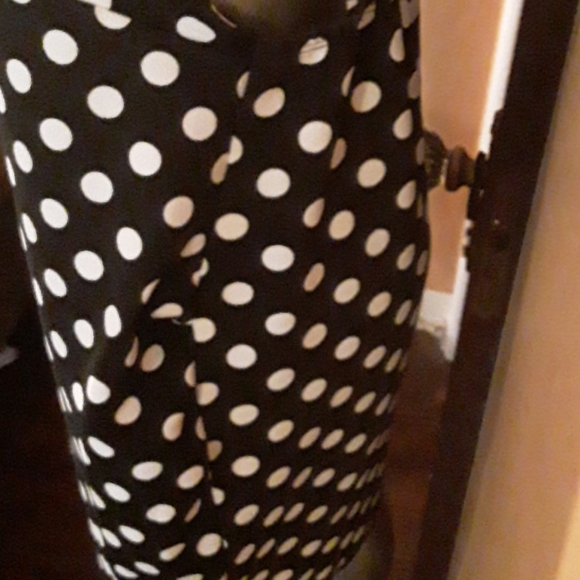 Boohoo polka dot jumper dress - Picture 5 of 6